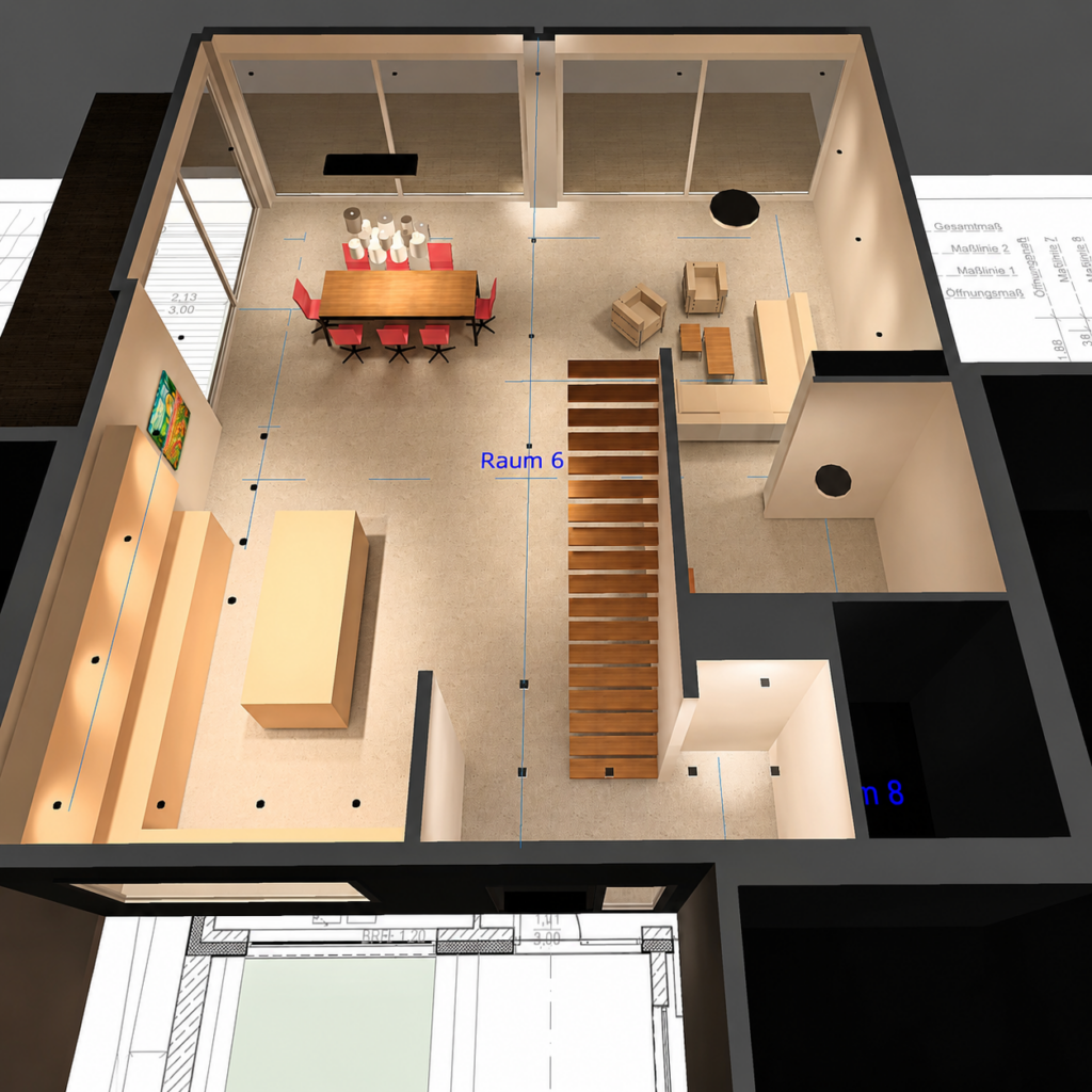 Home von oben